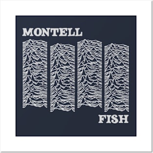 Montell Fish Yell Posters and Art